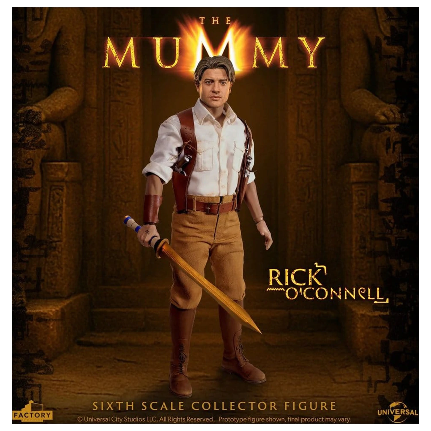 The Mummy Action Figure 1/6 Rick O’Connell 30 cm product photo