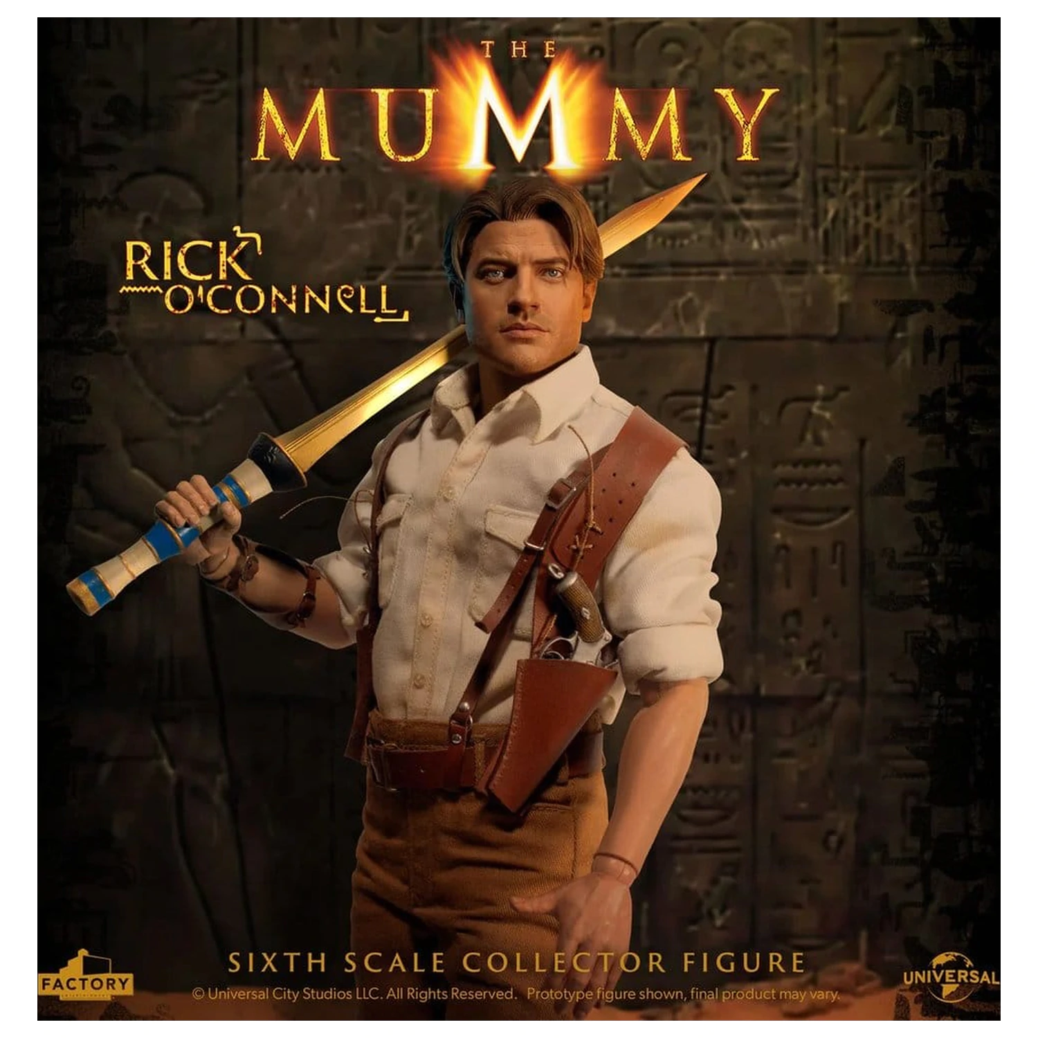 The Mummy Action Figure 1/6 Rick O’Connell 30 cm product photo