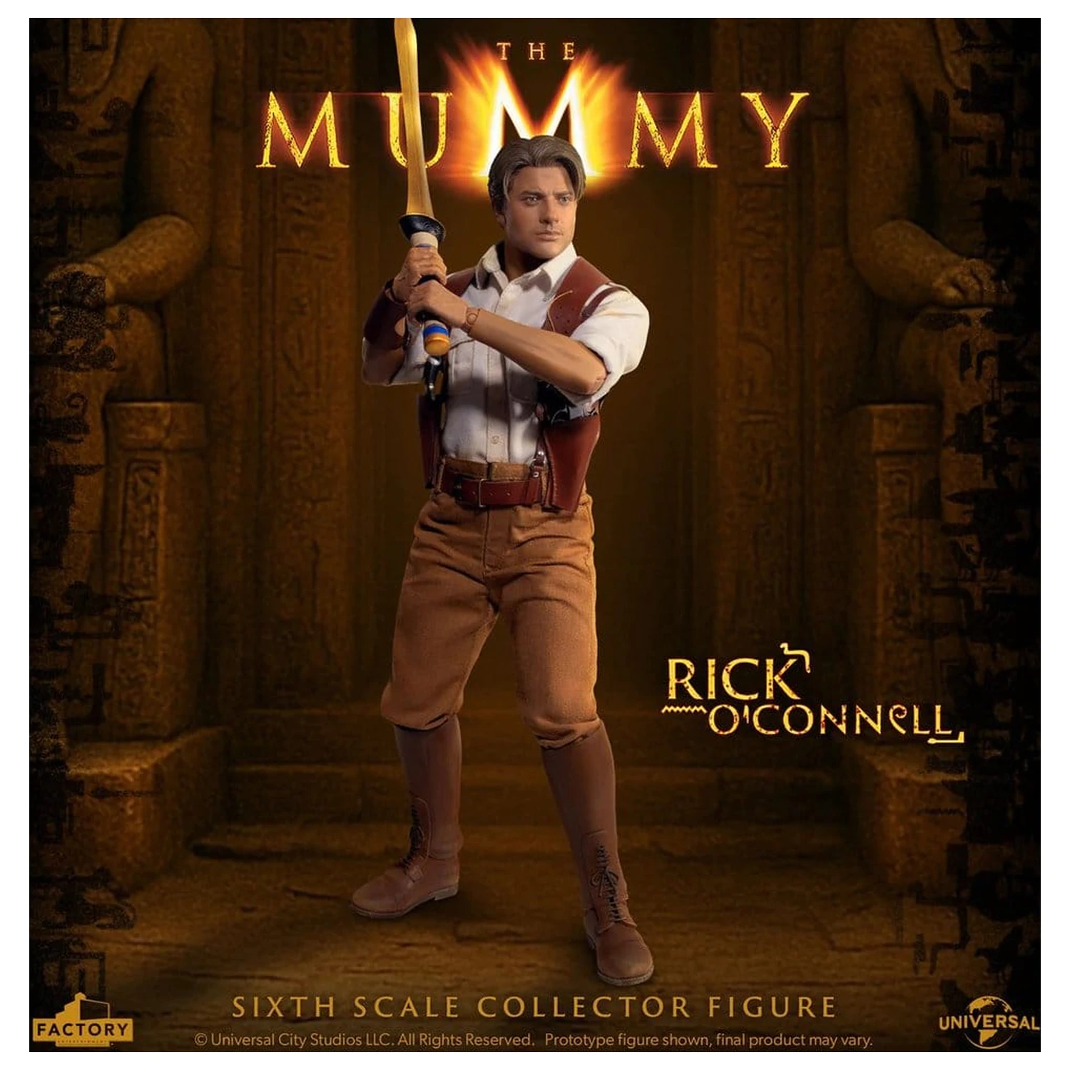 The Mummy Action Figure 1/6 Rick O’Connell 30 cm product photo