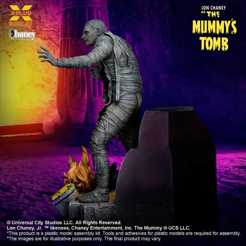 The Mummy´s Tomb Plastic Model Kit 1/8 Lon Chaney Jr. as Mummy 23 cm termékfotó