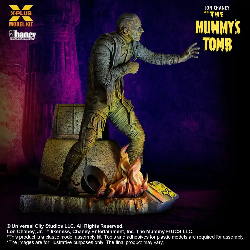 The Mummy´s Tomb Plastic Model Kit 1/8 Lon Chaney Jr. as Mummy 23 cm termékfotó