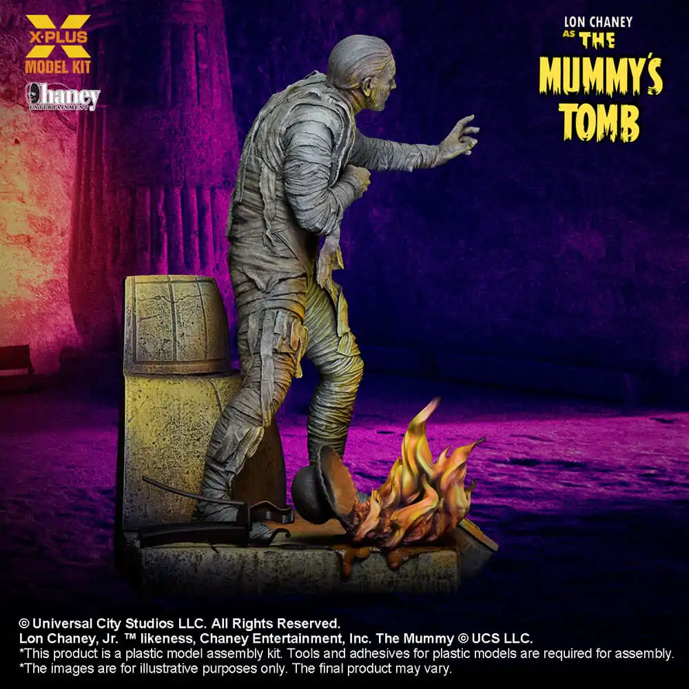 The Mummy´s Tomb Plastic Model Kit 1/8 Lon Chaney Jr. as Mummy 23 cm termékfotó