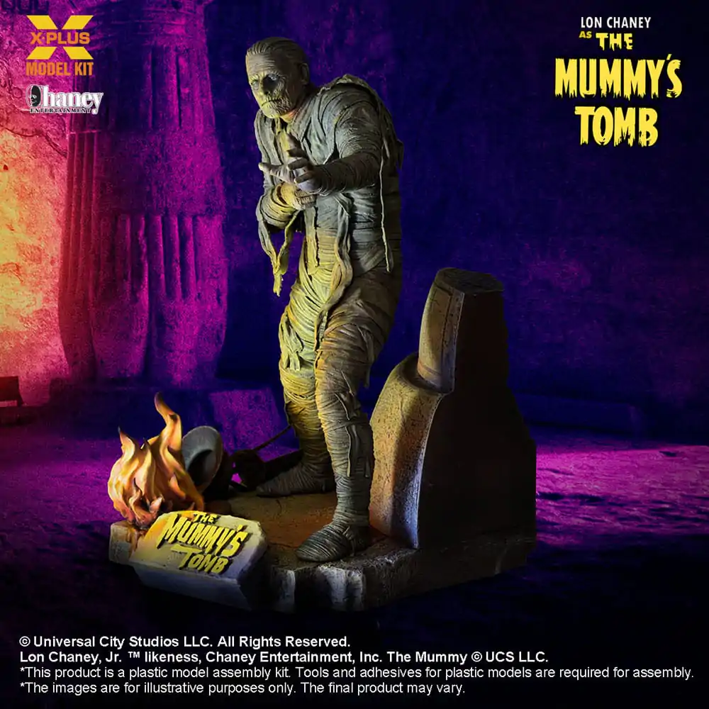 The Mummy´s Tomb Plastic Model Kit 1/8 Lon Chaney Jr. as Mummy 23 cm termékfotó