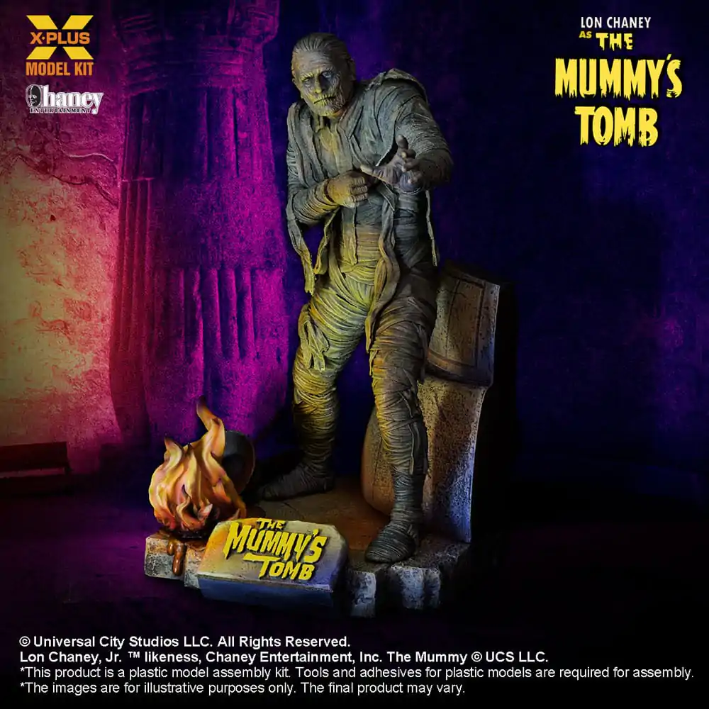 The Mummy´s Tomb Plastic Model Kit 1/8 Lon Chaney Jr. as Mummy 23 cm termékfotó