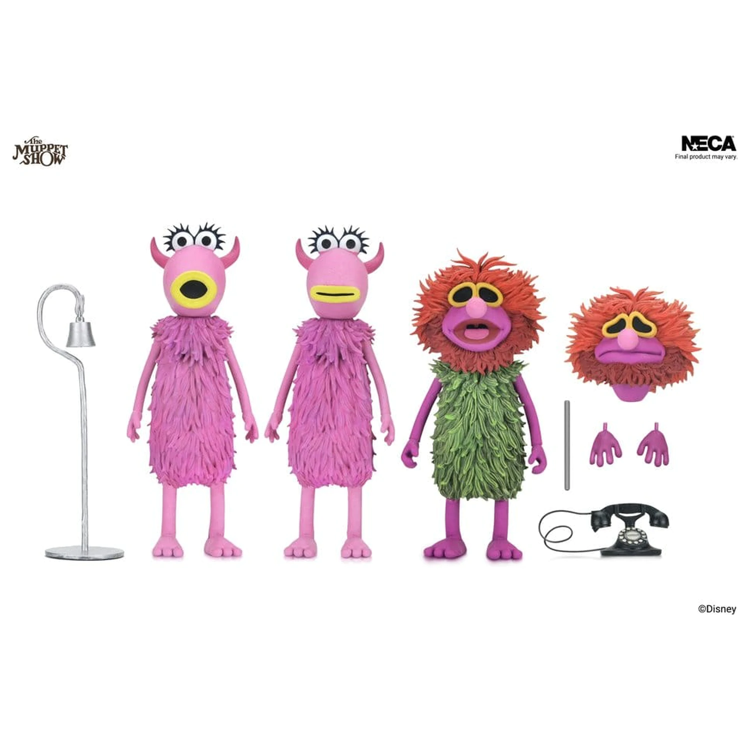 The Muppet Show Ultimate Action Figures 3-Pack Mahna Mahna and The Snowths 18 cm product photo