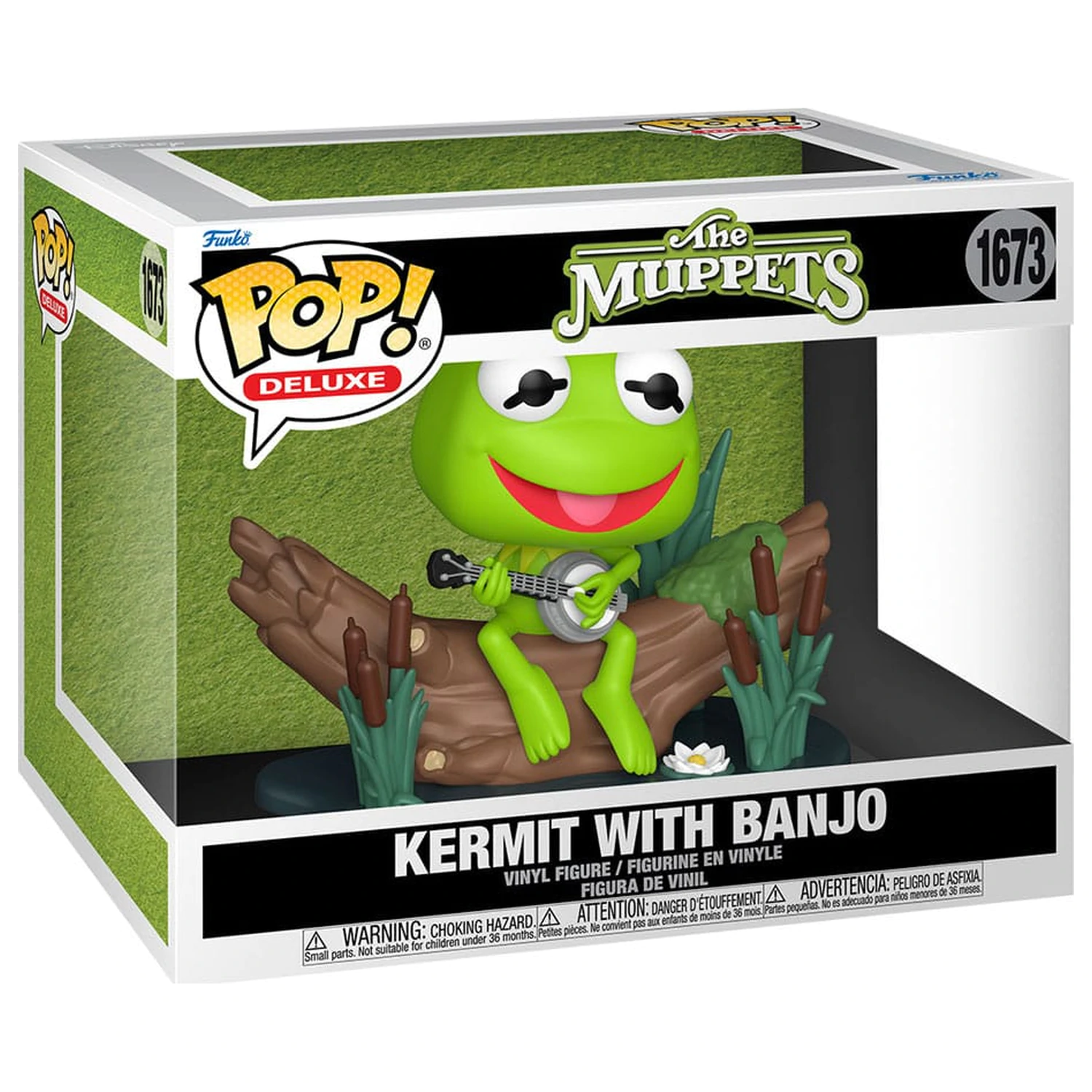 The Muppets Funko POP! Deluxe Vinyl Figure Kermit with Banjo 9 cm product photo