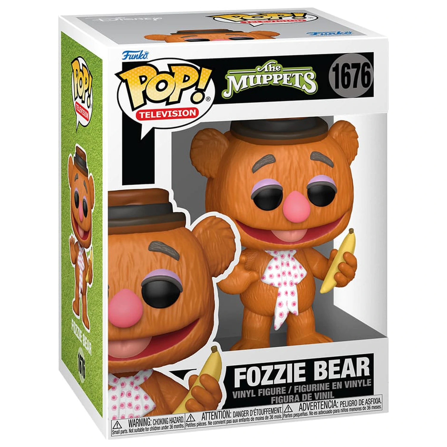 The Muppets Funko POP! Television Vinyl Figure Fozzie Bear 9 cm product photo