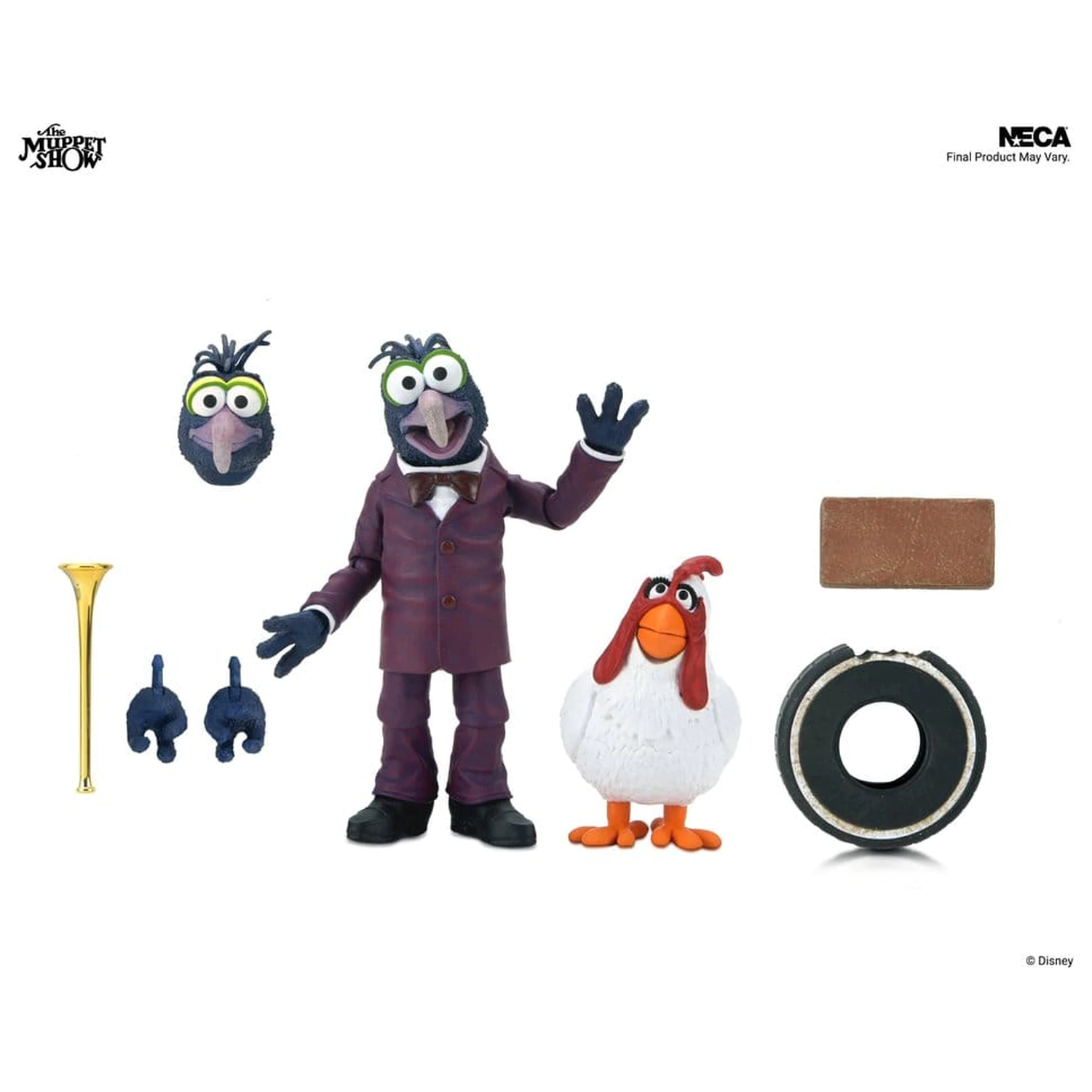 The Muppets Ultimate Action Figure Gonzo with Camilla 18 cm product photo