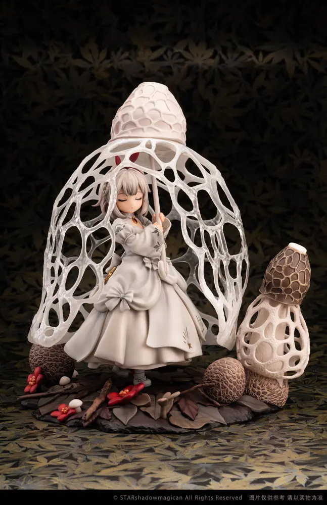 The Mushroom Girls PVC Statue 1/1 Dictyophora Indusiata 23 cm product photo