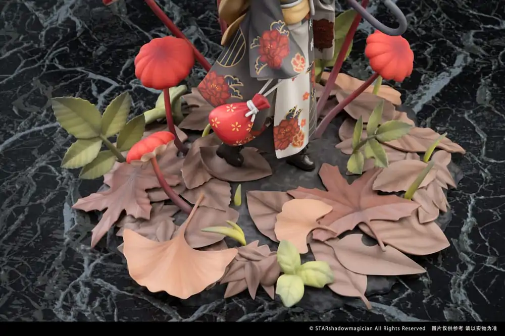 The Mushroom Girls PVC Statue 1/1 No.6 Marasmius Haematocephalus 23 cm product photo
