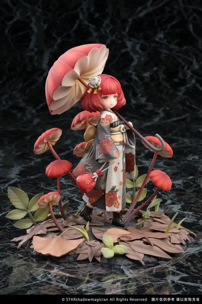 The Mushroom Girls PVC Statue 1/1 No.6 Marasmius Haematocephalus 23 cm product photo
