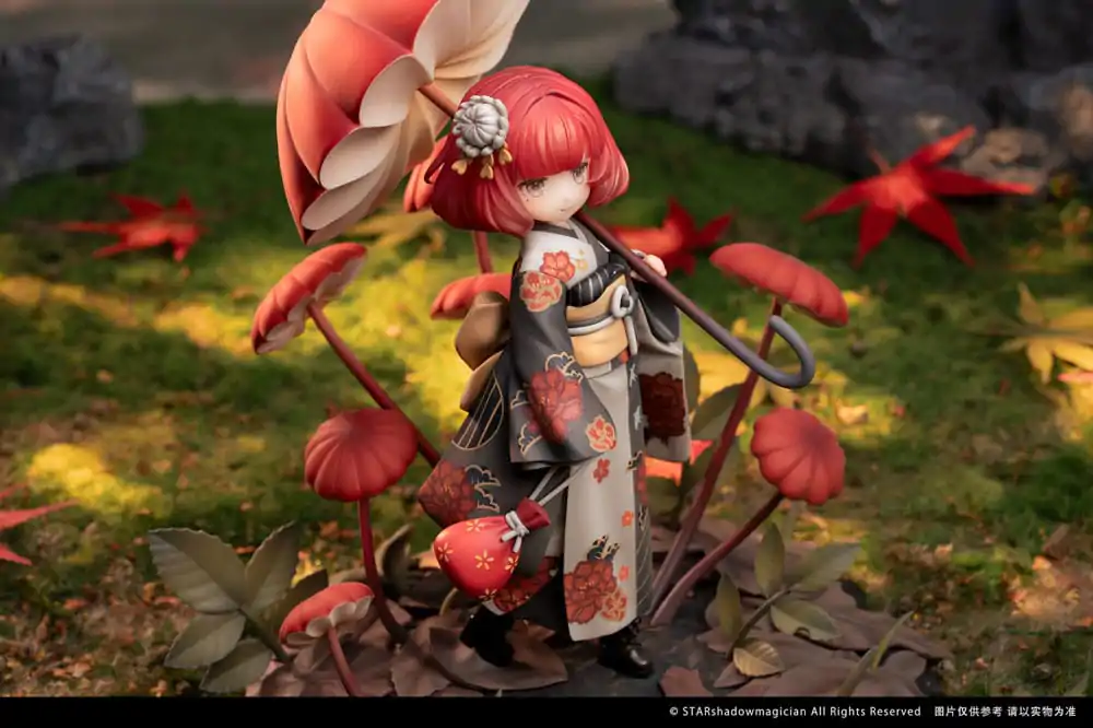 The Mushroom Girls PVC Statue 1/1 No.6 Marasmius Haematocephalus 23 cm product photo