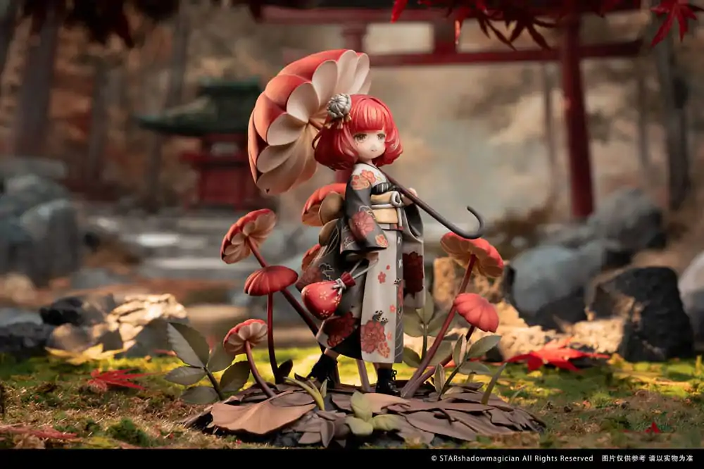 The Mushroom Girls PVC Statue 1/1 No.6 Marasmius Haematocephalus 23 cm product photo
