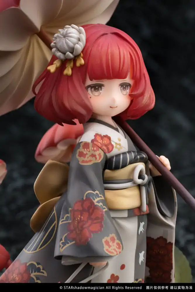 The Mushroom Girls PVC Statue 1/1 No.6 Marasmius Haematocephalus 23 cm product photo