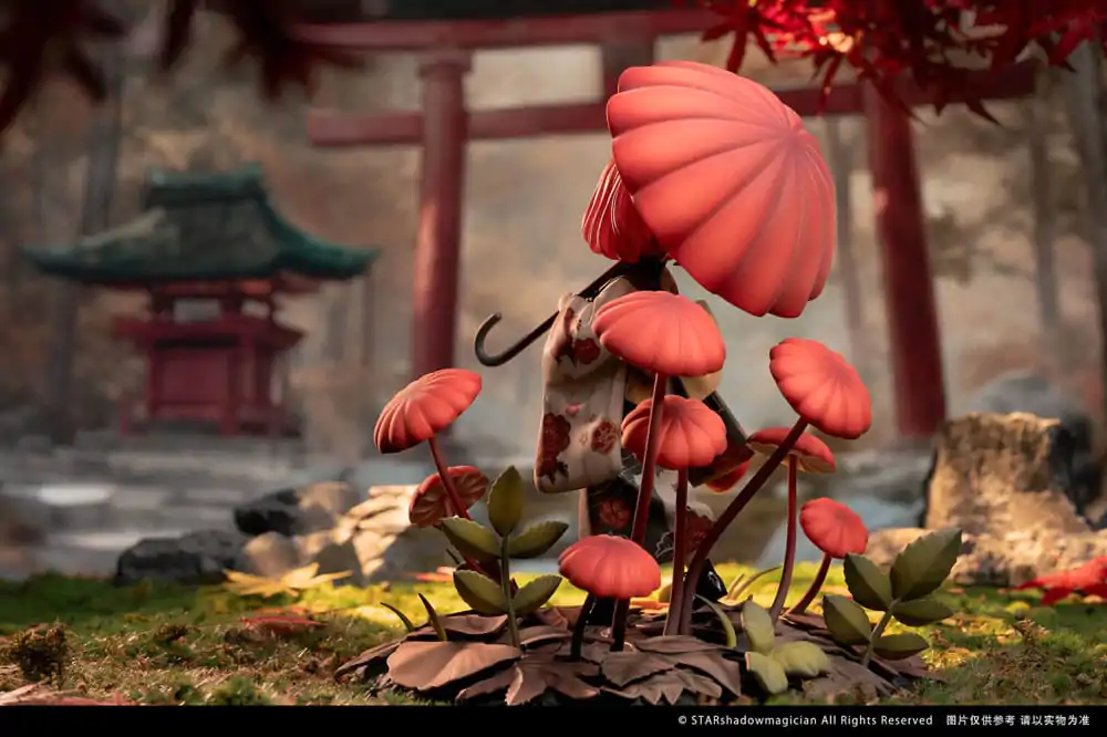 The Mushroom Girls PVC Statue 1/1 No.6 Marasmius Haematocephalus 23 cm product photo