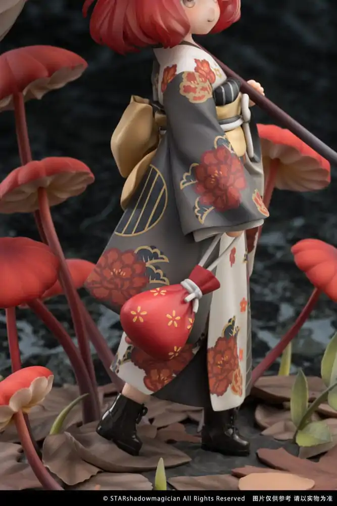 The Mushroom Girls PVC Statue 1/1 No.6 Marasmius Haematocephalus 23 cm product photo