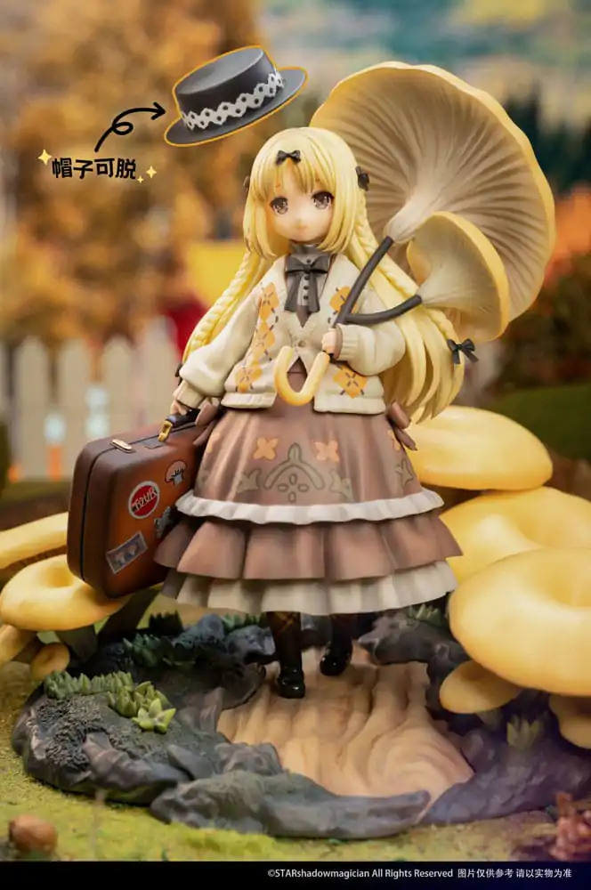 The Mushroom Girls PVC Statue 1/1 Series No.3 Pleurotus Citrinopileatus 24 cm termékfotó