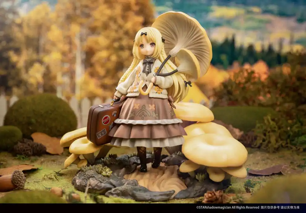 The Mushroom Girls PVC Statue 1/1 Series No.3 Pleurotus Citrinopileatus 24 cm termékfotó