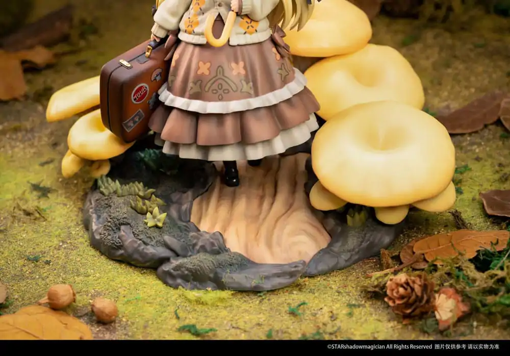 The Mushroom Girls PVC Statue 1/1 Series No.3 Pleurotus Citrinopileatus 24 cm termékfotó