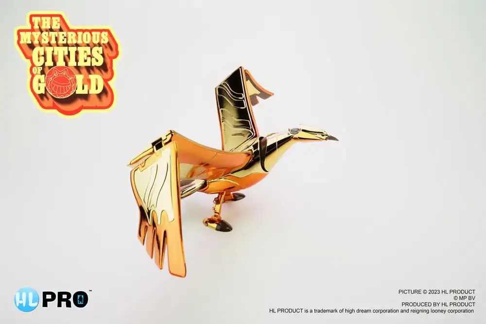 The Mysterious Cities of Gold Diecast Action Figure Metaltech 07S The Golden Condor 17 cm product photo