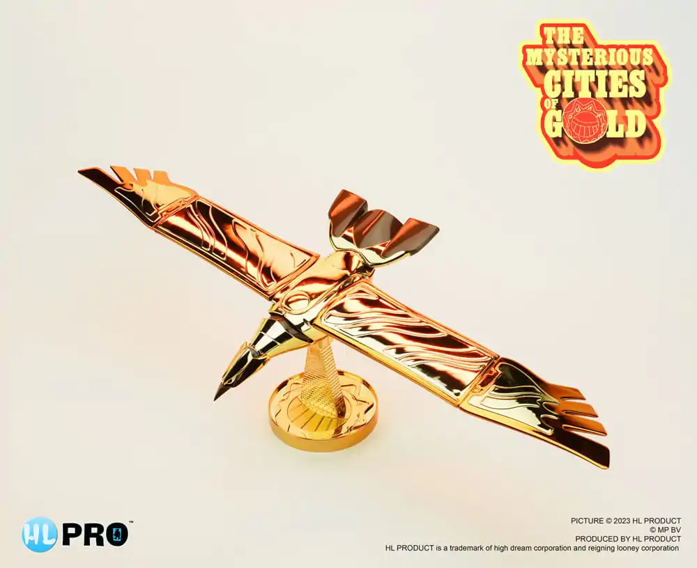The Mysterious Cities of Gold Diecast Action Figure Metaltech 07S The Golden Condor 17 cm product photo