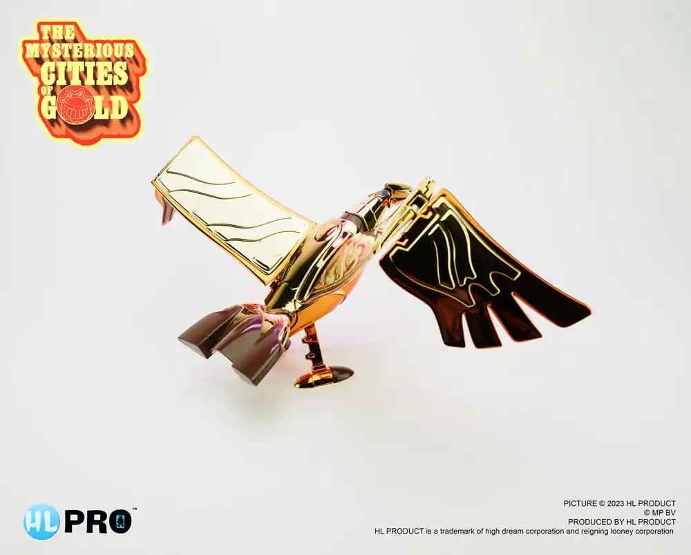 The Mysterious Cities of Gold Diecast Action Figure Metaltech 07S The Golden Condor 17 cm product photo