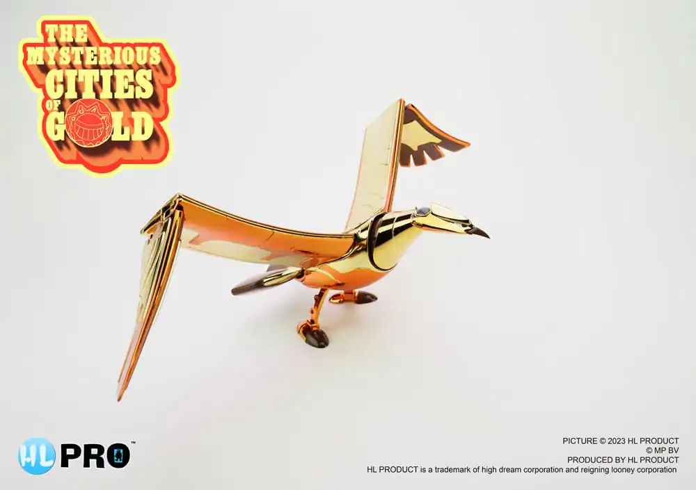 The Mysterious Cities of Gold Diecast Action Figure Metaltech 07S The Golden Condor 17 cm product photo