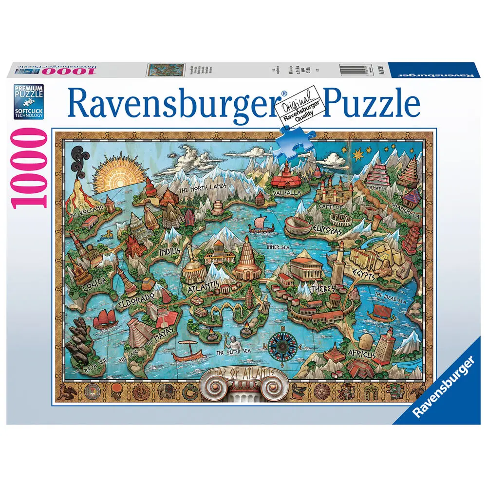 The Mystery of Atlantis puzzle 1000pcs product photo
