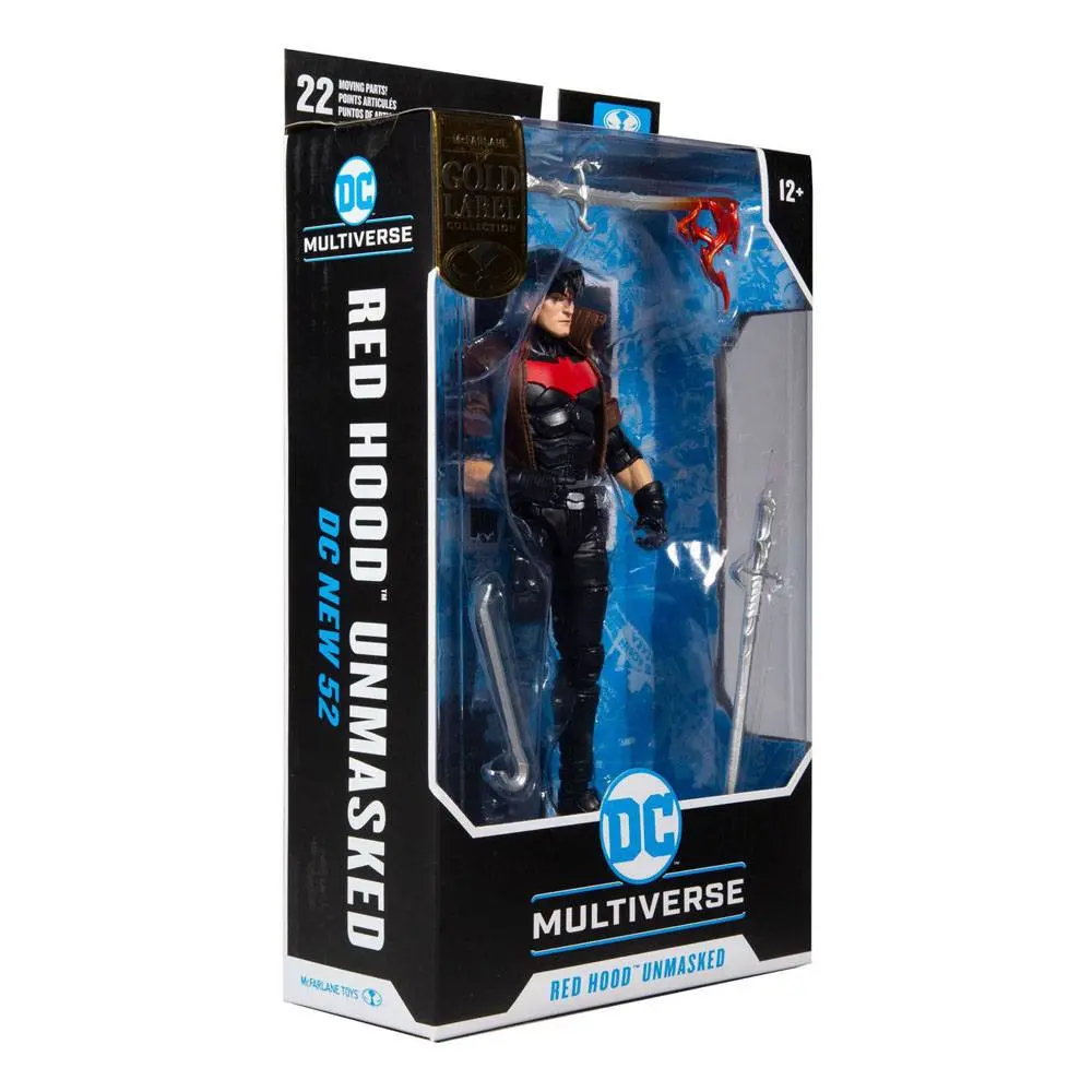 The New 52 DC Multiverse Action Figure Red Hood Unmasked (Gold Label) 18 cm product photo