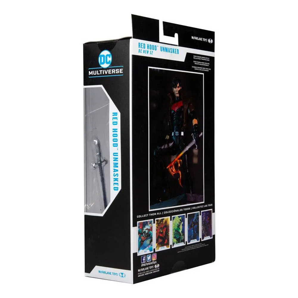 The New 52 DC Multiverse Action Figure Red Hood Unmasked (Gold Label) 18 cm product photo
