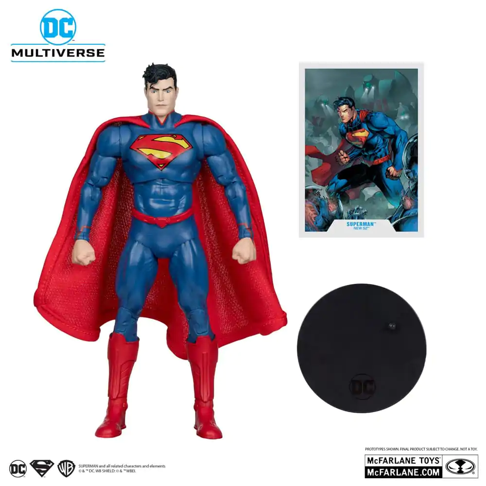 The New 52 DC Multiverse Action Figure Superman (Gold Label) 18 cm product photo