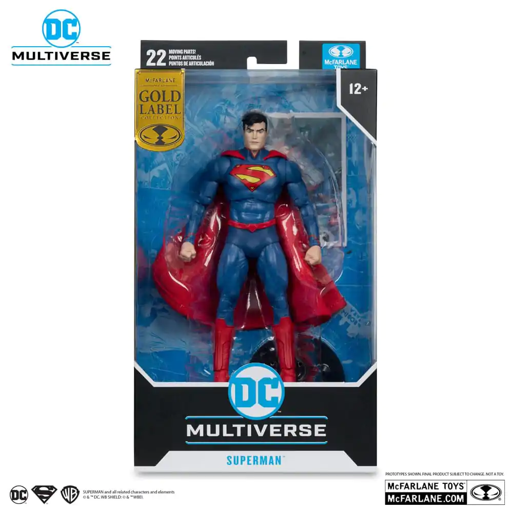 The New 52 DC Multiverse Action Figure Superman (Gold Label) 18 cm product photo