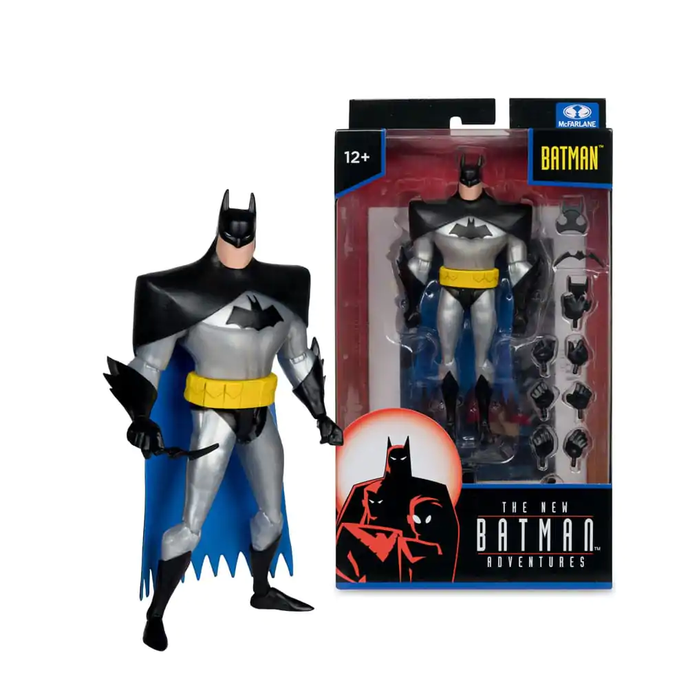 The New Batman Adventure DC Direct 1/6 Action Figure Batman (Silver) 15 cm product photo