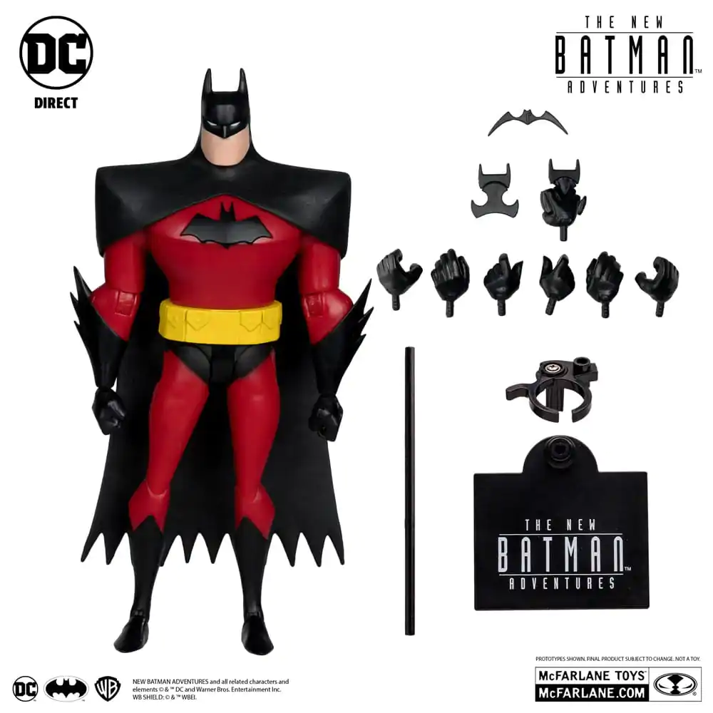 The New Batman Adventure DC Multiverse Action Figure Batman (Silver) Platinum Edition 18 cm product photo