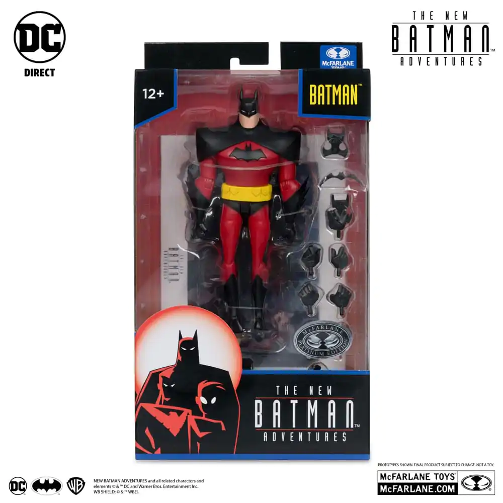 The New Batman Adventure DC Multiverse Action Figure Batman (Silver) Platinum Edition 18 cm product photo