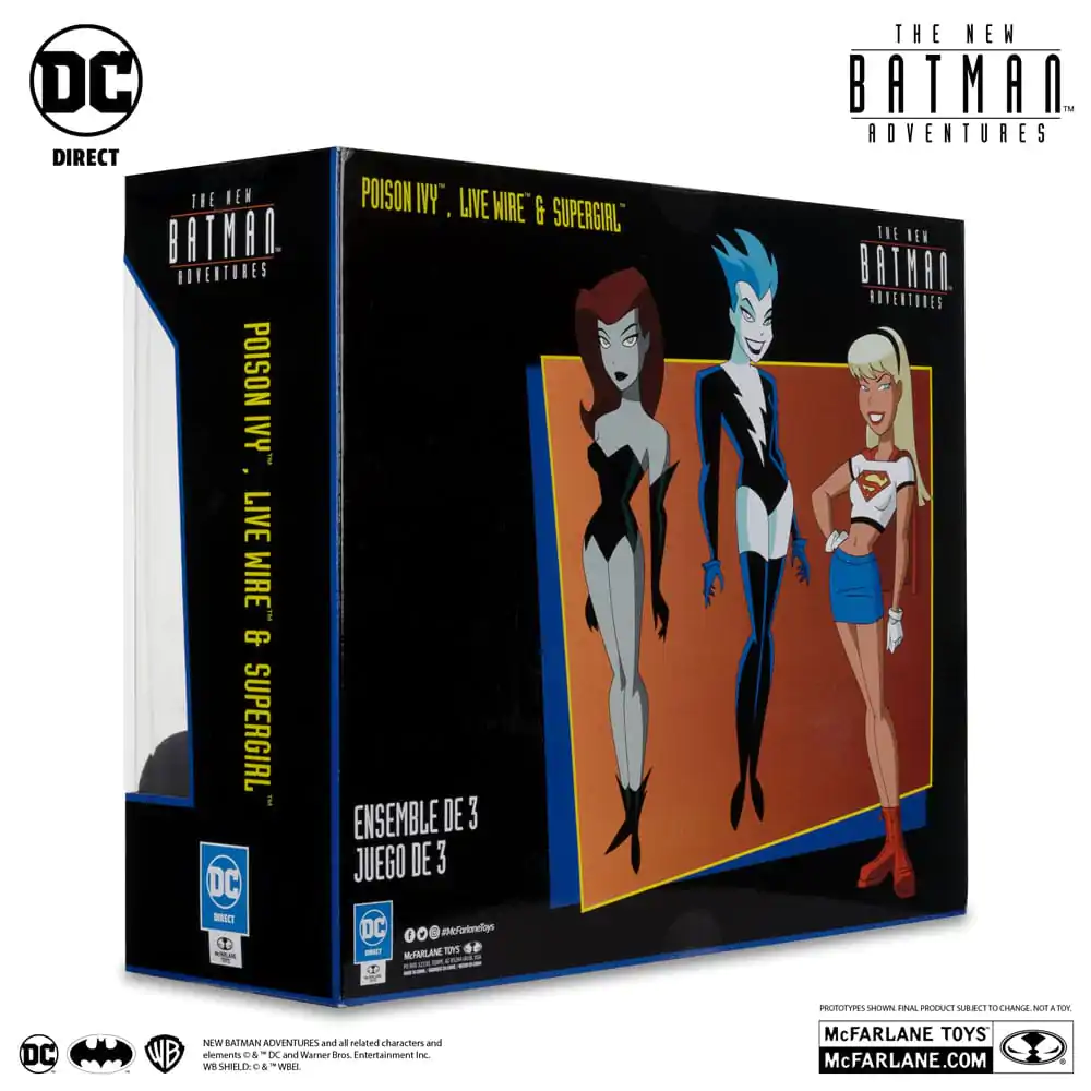 The New Batman Adventures DC Direct Action Figure 3-Pack Girls´ Night Out (Gold Label) 15 cm product photo