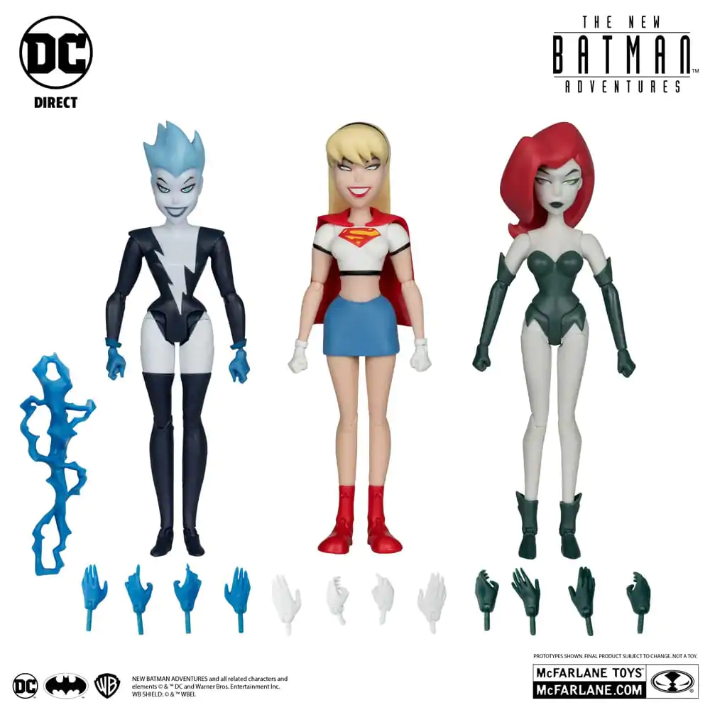 The New Batman Adventures DC Direct Action Figure 3-Pack Girls´ Night Out (Gold Label) 15 cm product photo