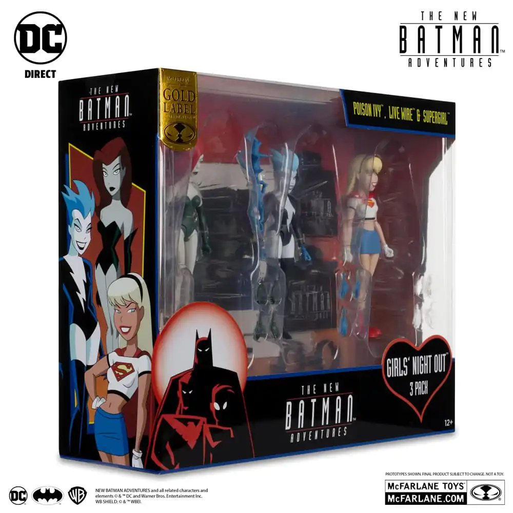 The New Batman Adventures DC Direct Action Figure 3-Pack Girls´ Night Out (Gold Label) 15 cm product photo