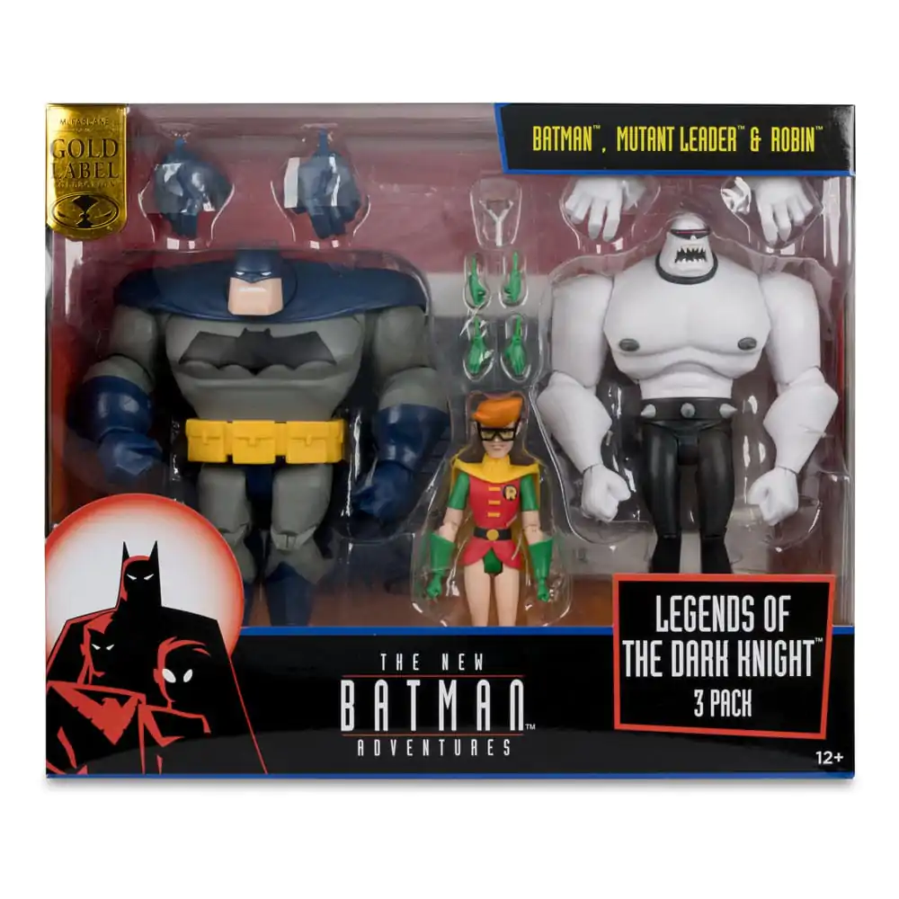The New Batman Adventures DC Direct Action Figure 3-Pack Legends of the Dark Knight (Gold Label) 13 cm product photo