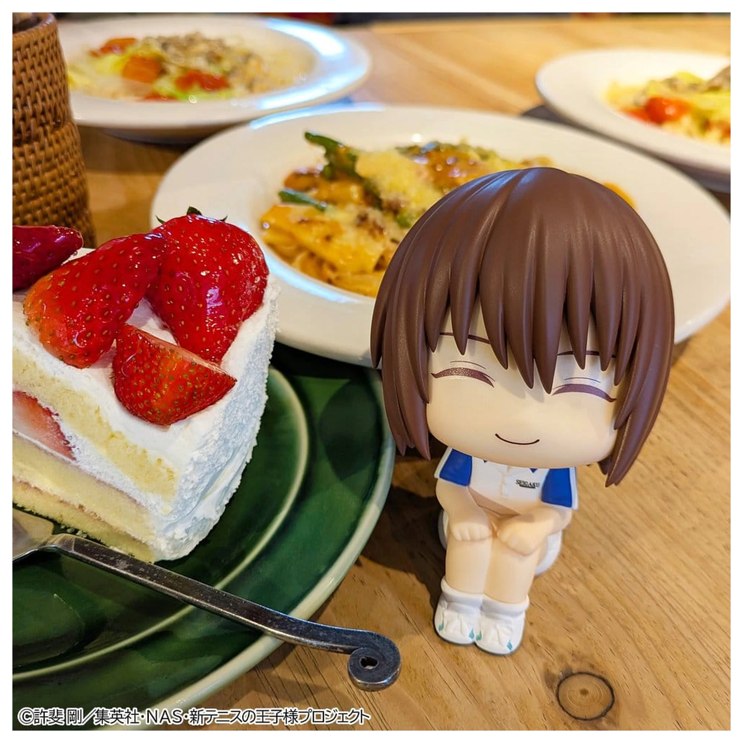 The New Prince of Tennis Look Up PVC Figure Shusuke Fuji 11 cm product photo