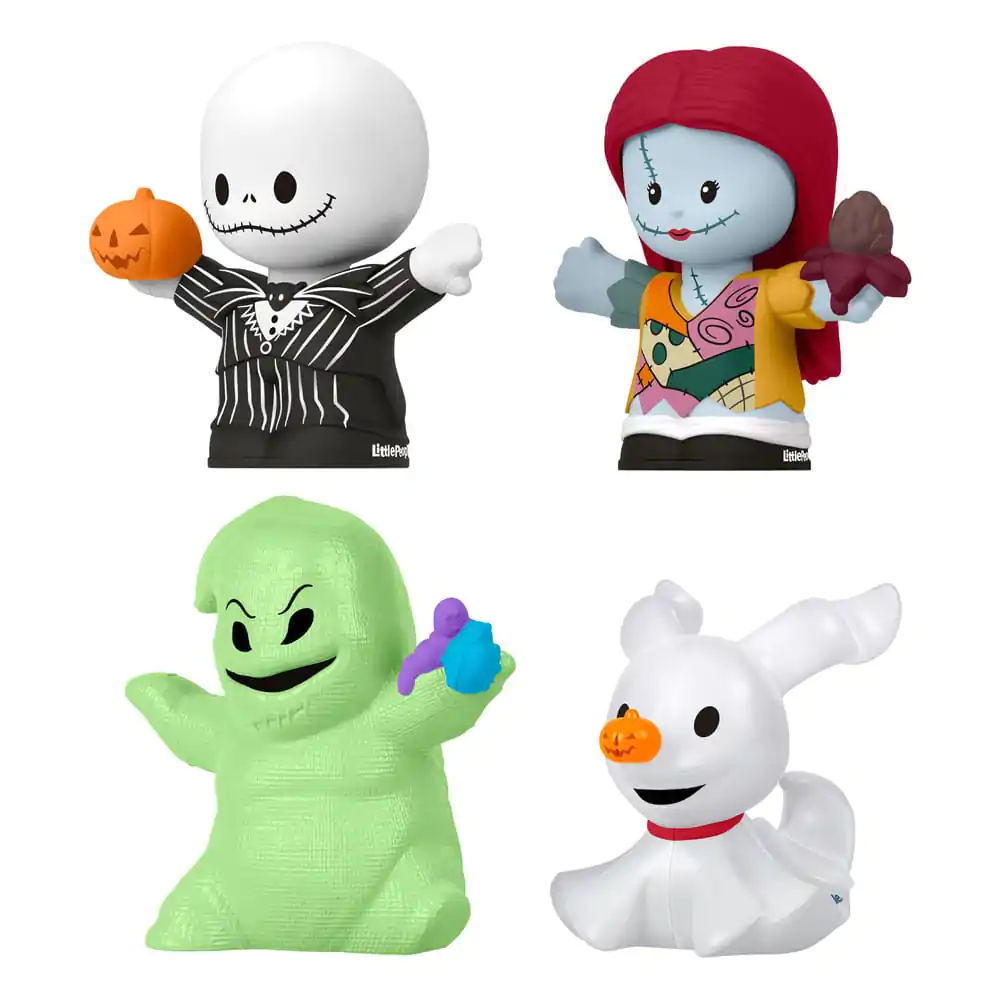 The Nightmare Before Christmas Fisher-Price Little People Collector Mini Figures 4-Pack 7 cm termékfotó