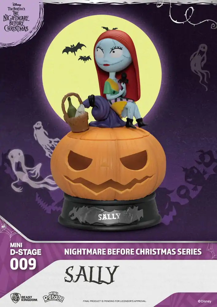 The Nightmare Before Christmas Mini Diorama Stage PVC Figure Sally 10 cm product photo