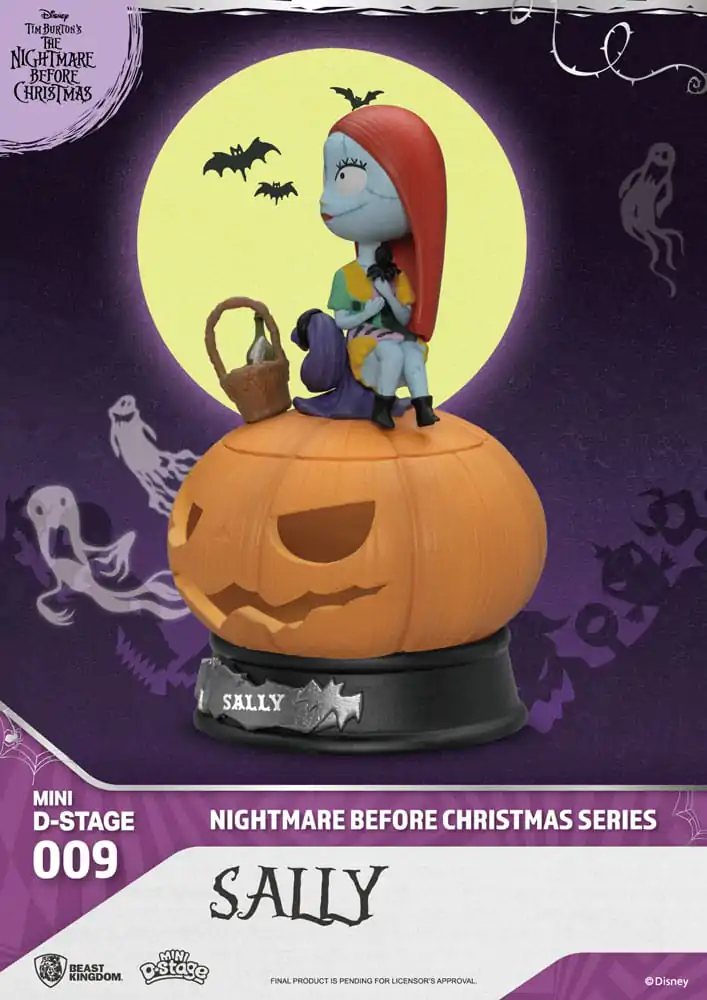 The Nightmare Before Christmas Mini Diorama Stage PVC Figure Sally 10 cm product photo
