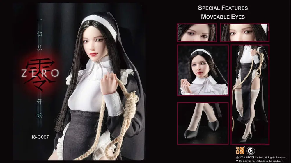 The Nun Action Figure Accessories  1/6 Zero 30 cm product photo