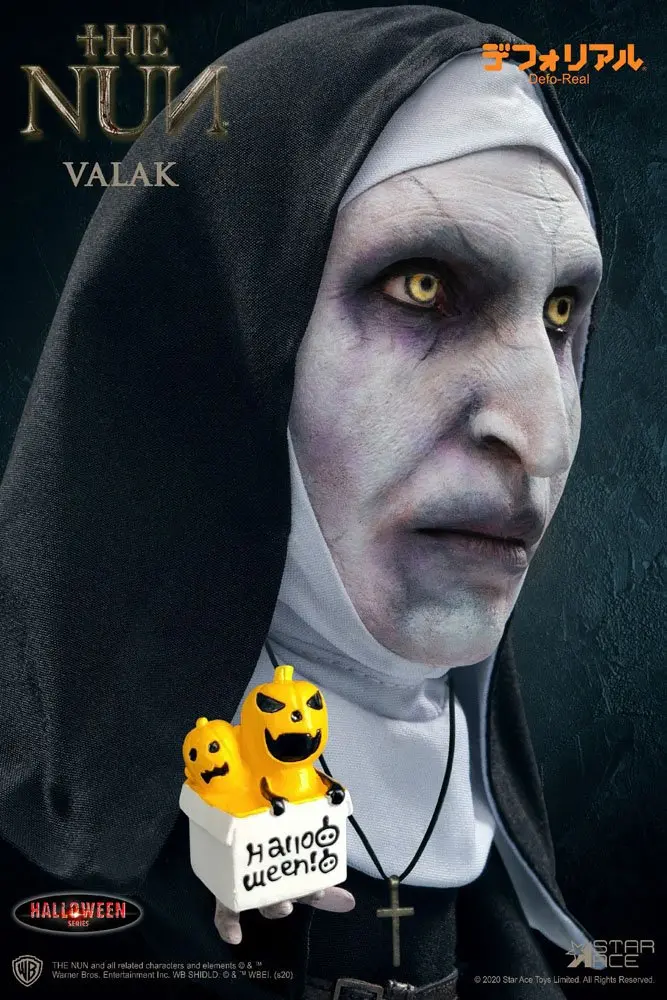 The Nun Defo-Real Series Soft Vinyl Figure Valak Halloween Version 15 cm product photo