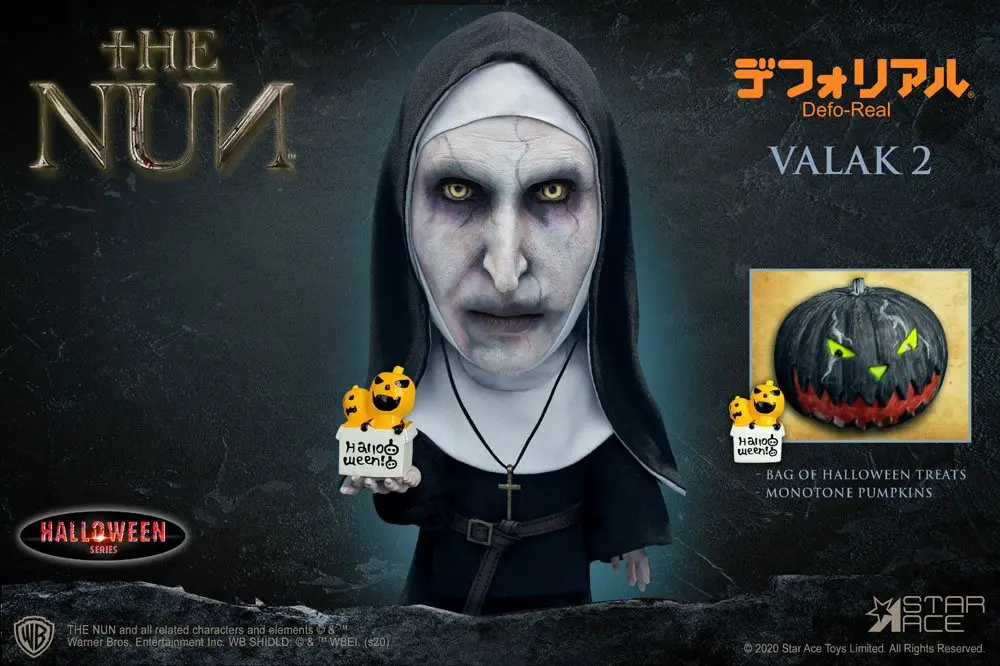 The Nun Defo-Real Series Soft Vinyl Figure Valak Halloween Version 15 cm product photo
