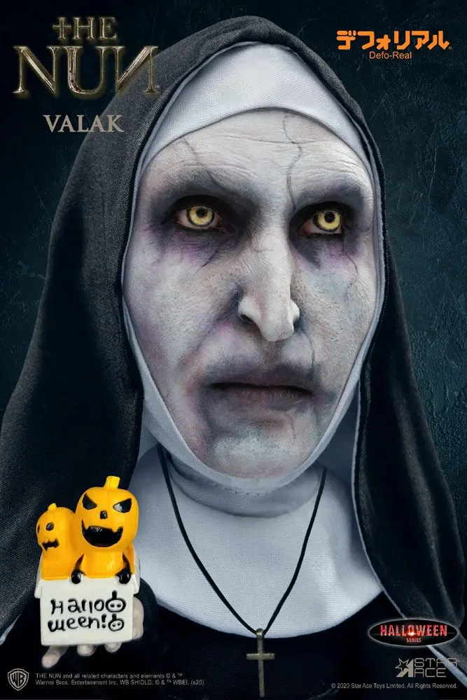 The Nun Defo-Real Series Soft Vinyl Figure Valak Halloween Version 15 cm product photo