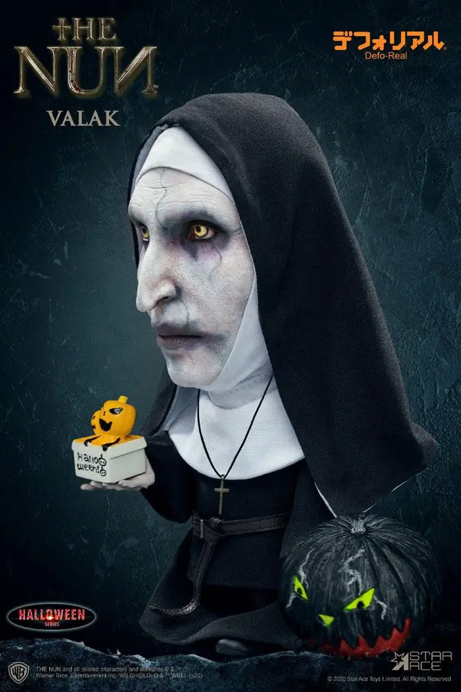 The Nun Defo-Real Series Soft Vinyl Figure Valak Halloween Version 15 cm product photo