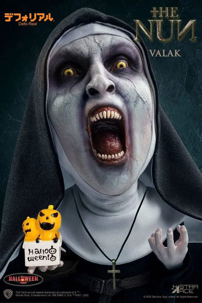 The Nun Defo-Real Series Soft Vinyl Figure Valak 2 Halloween Version (Open Mouth) 15 cm product photo