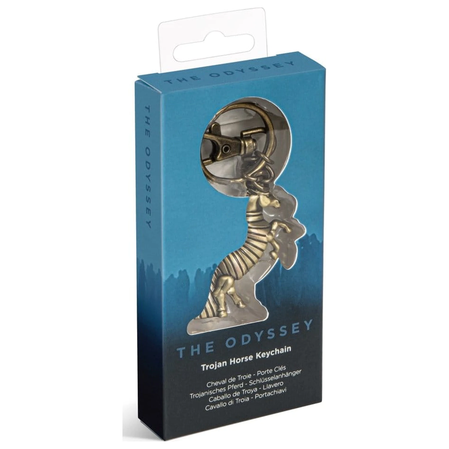 The Odyssey (2026) Keychain Trojan Horse 14 cm product photo